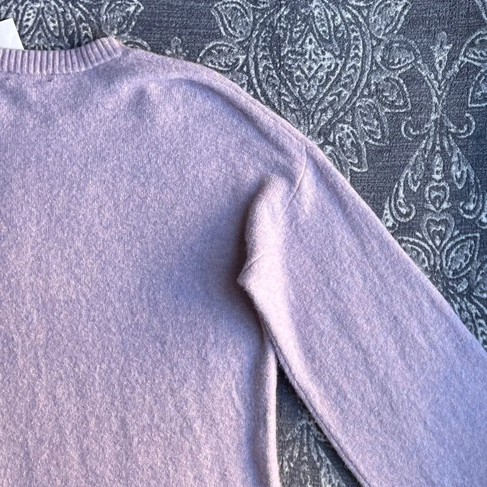Madewell Payton Pullover Sweater in Heather Lilac Size Large